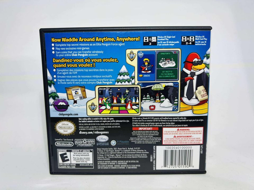 CLUB PENGUIN: ELITE PENGUIN FORCE NINTENDO DS - jeux video game-x