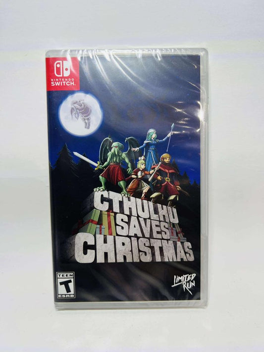 Cthulhu Saves Christmas Limited Run Games LRG # 088 Nintendo Switch - jeux video game-x