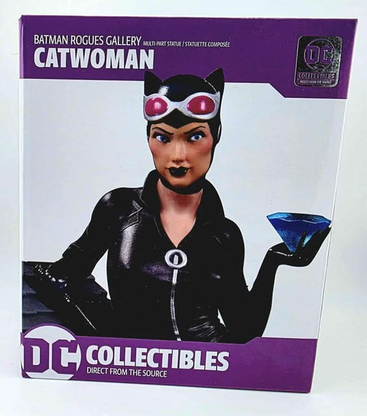 Figurine Catwoman Multi-Part Statue DC Collectibles Batman Rogues Gallery jeux video game-x