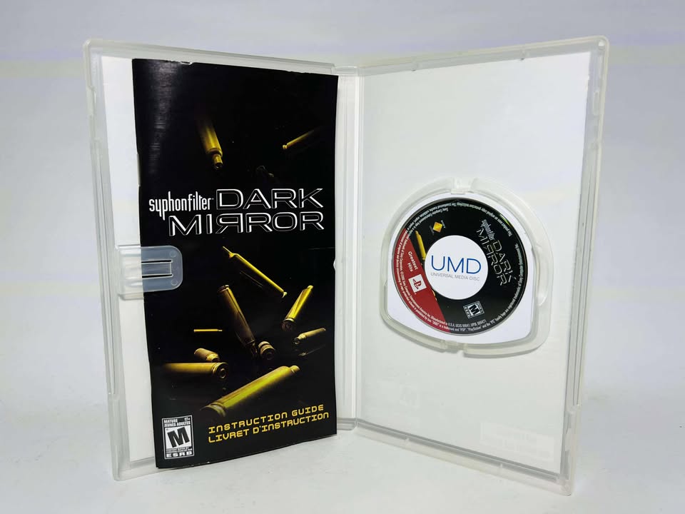 SYPHON FILTER DARK MIRROR Greatest hits PLAYSTATION PORTABLE PSP - jeux video game-x