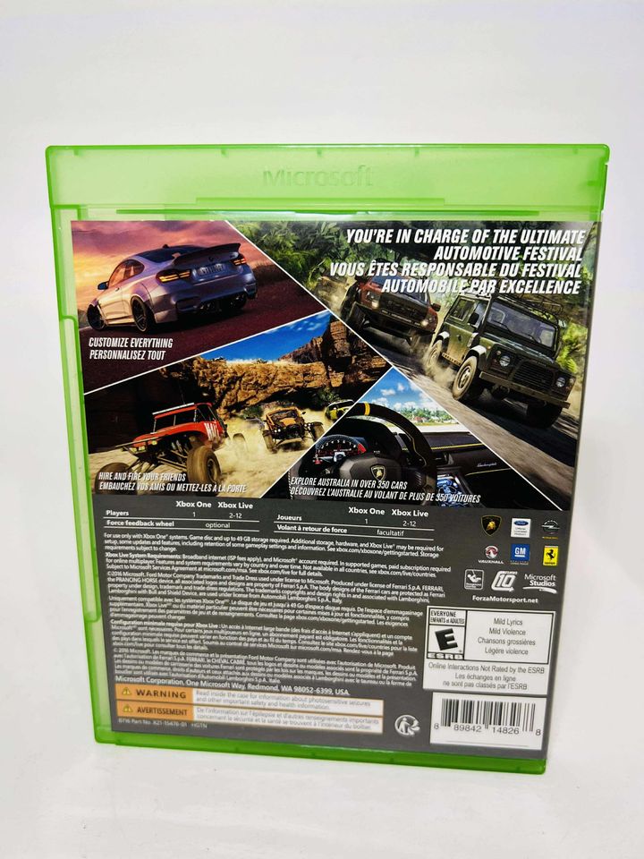 FORZA HORIZON 3 XBOX ONE XONE - jeux video game-x