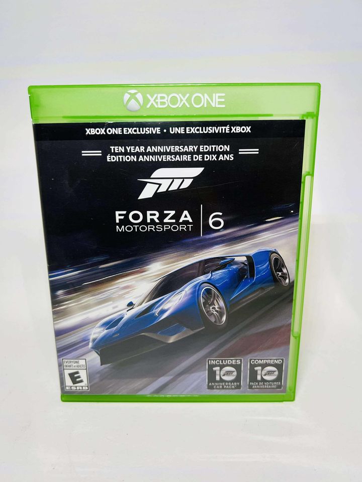 FORZA MOTORSPORT 6 XBOX ONE XONE - jeux video game-x