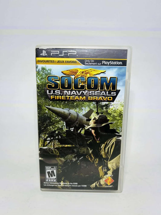 SOCOM US NAVY SEAL FIRETEAM BRAVO (PLAYSTATION PORTABLE PSP) - jeux video game-x