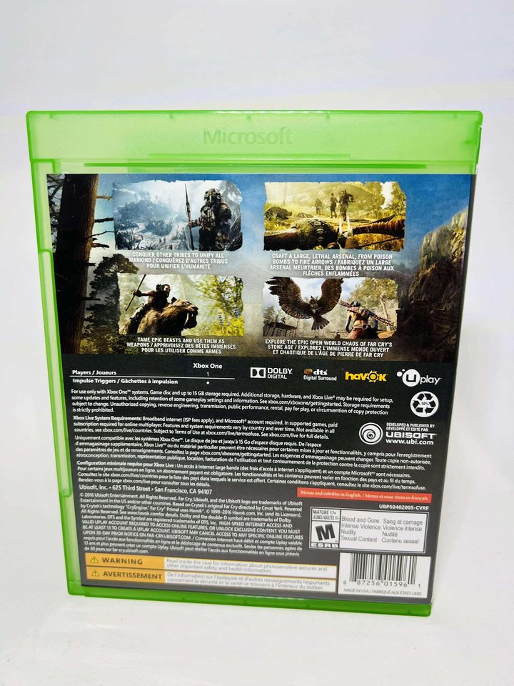 FAR CRY PRIMAL XBOX ONE XONE - jeux video game-x