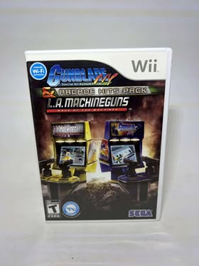 GUNBLADE NY & LA MACHINEGUNS ARCADE HITS PACK NINTENDO WII - jeux video game-x