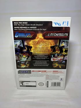 GUNBLADE NY & LA MACHINEGUNS ARCADE HITS PACK NINTENDO WII - jeux video game-x