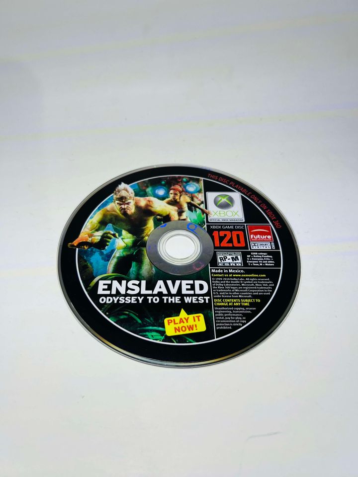 OFFICIAL XBOX MAGAZINE DEMO DISC 120 XBOX 360 X360 - jeux video game-x