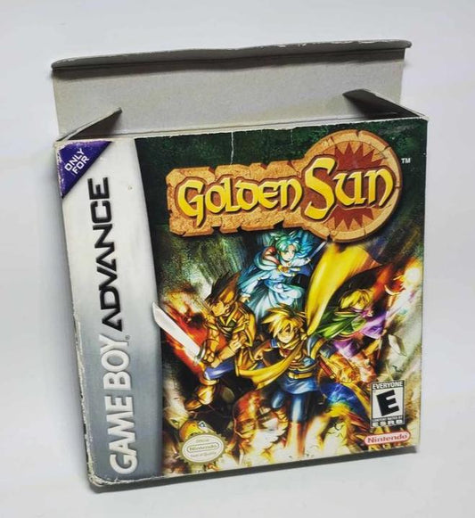 GOLDEN SUN EN BOITE GAME BOY ADVANCE GBA