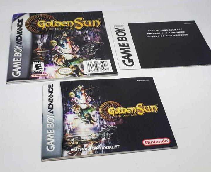 Golden Sun The Lost Age EN BOITE GAME BOY ADVANCE GBA - jeux video game-x