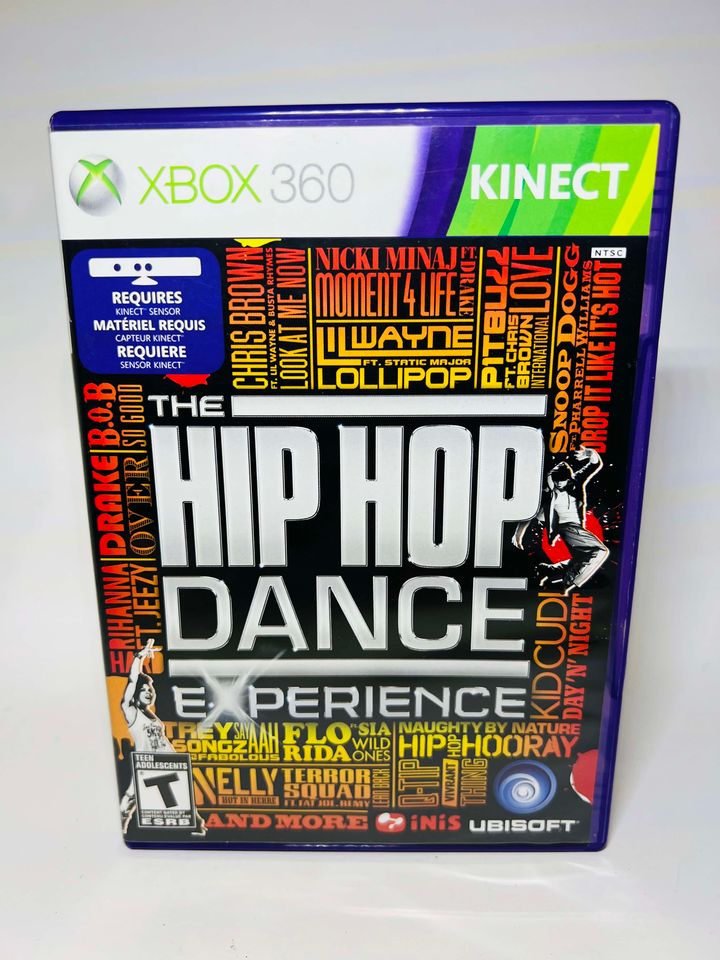 THE HIP HOP DANCE EXPERIENCE XBOX 360 X360 - jeux video game-x