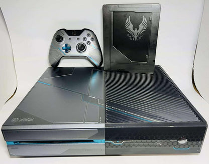 CONSOLE XBOX ONE SYSTEM 1TB  XONE HALO 5 GUARDIANS 1TB LIMITED EDITION - jeux video game-x