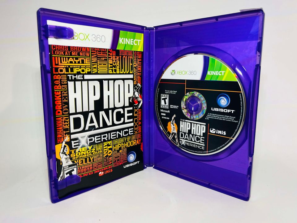 THE HIP HOP DANCE EXPERIENCE XBOX 360 X360 - jeux video game-x