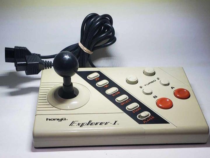 Manette Honyu Explorer-I Arcade Joystick Nintendo NES - jeux video game-x