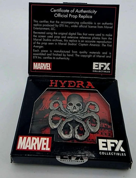 Medaillon Hydra Pin Marvel Captain America First Avenger Loot Crate EFX Collectibles jeux video game-x