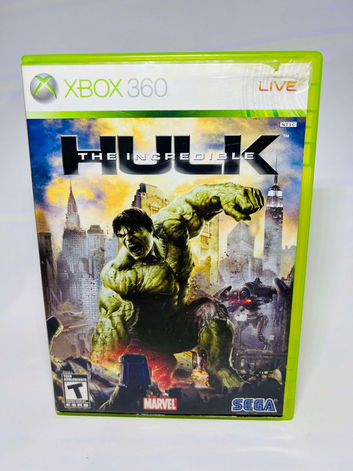 THE INCREDIBLE HULK XBOX 360 X360 - jeux video game-x