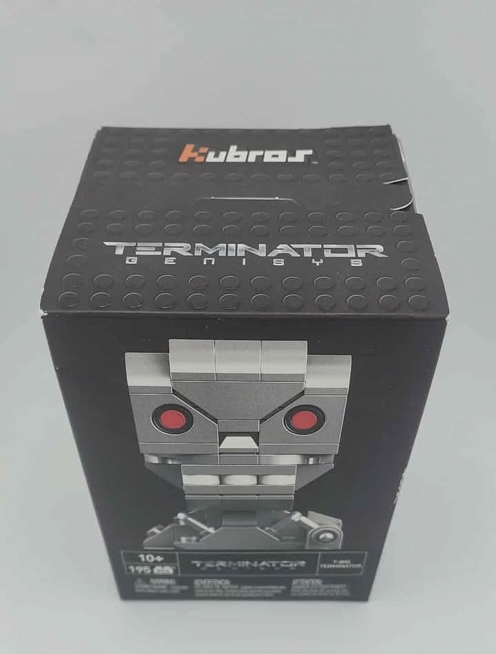 Figurine Mega Bloks Kubros Terminator Genesys T-800 Terminator jeux video game-x
