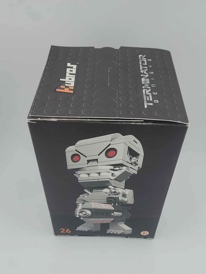Figurine Mega Bloks Kubros Terminator Genesys T-800 Terminator jeux video game-x
