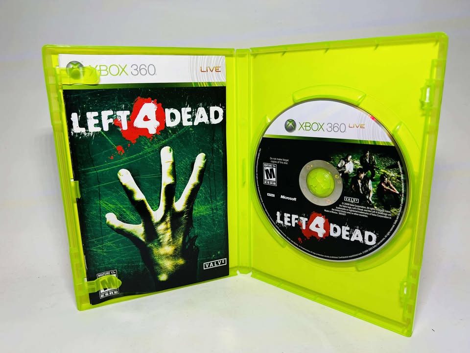 LEFT 4 DEAD XBOX 360 X360 - jeux video game-x