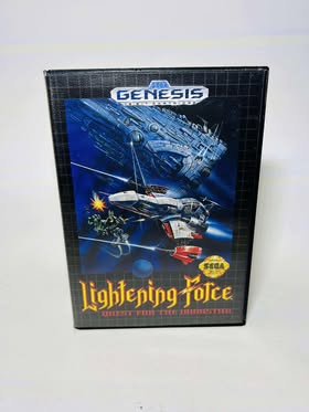 LIGHTENING FORCE QUEST FOR THE DARKSTAR SEGA GENESIS SG - jeux video game-x