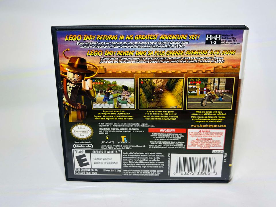 LEGO INDIANA JONES 2: THE ADVENTURE CONTINUES NINTENDO DS - jeux video game-x