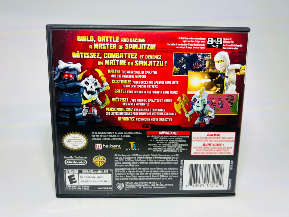 LEGO BATTLES NINJAGO NINTENDO DS - jeux video game-x