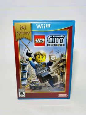 LEGO CITY UNDERCOVER NINTEDO SELECT NINTENDO WIIU - jeux video game-x