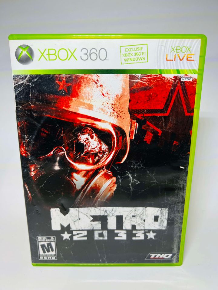 METRO 2033 XBOX 360 X360 - jeux video game-x