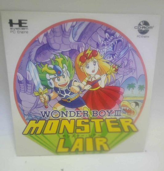 Wonder Boy III Monster Lair NEC PC ENGINE CD JAPAN IMPORT JTG16 - jeux video game-x