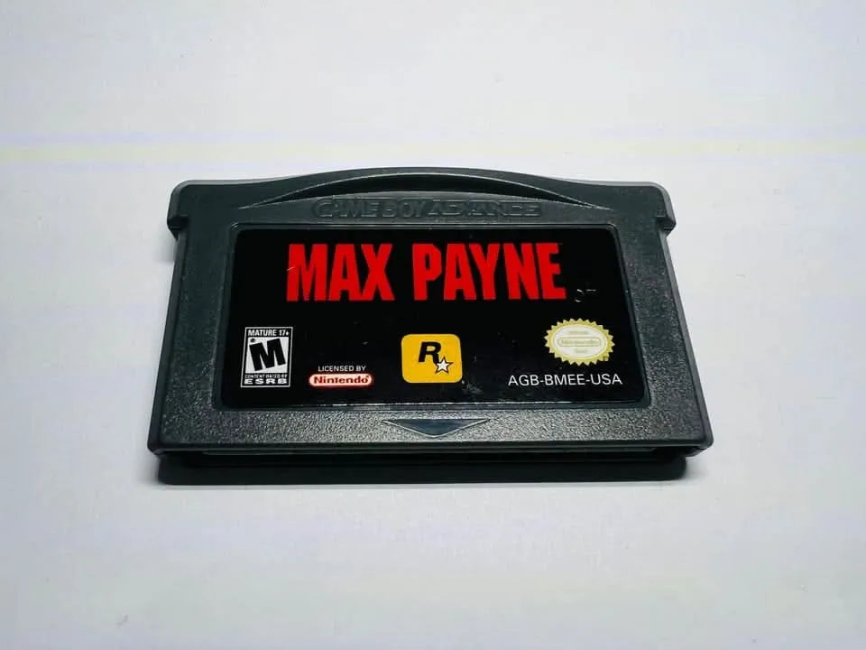 Max payne GAME BOY ADVANCE GBA - jeux video game-x – 𝙅𝙚𝙪𝙭 𝙑𝙞𝙙𝙚𝙤 𝙂𝙖𝙢𝙚-𝙓