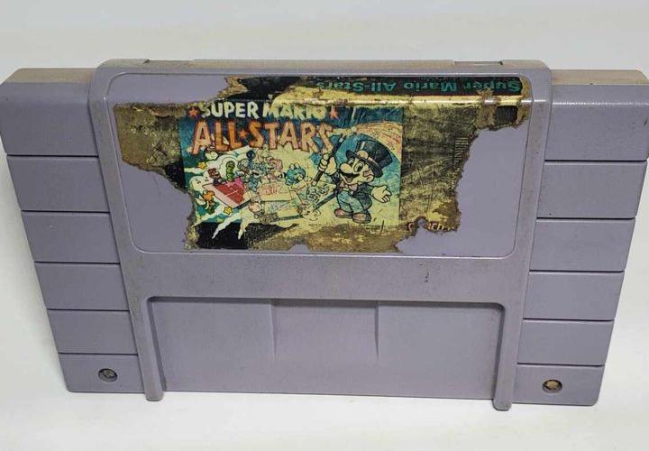 SUPER MARIO ALL-STARS SUPER NINTENDO SNES - jeux video game-x