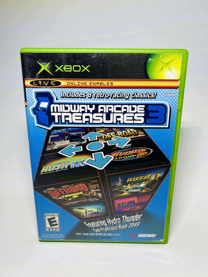 MIDWAY ARCADE TREASURES 3 XBOX - jeux video game-x