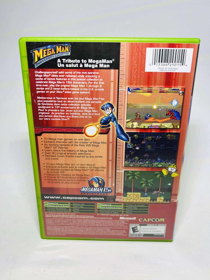 MEGA MAN ANNIVERSARY COLLECTION XBOX - jeux video game-x