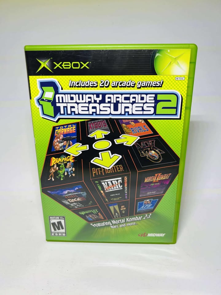 MIDWAY ARCADE TREASURES 2 XBOX - jeux video game-x