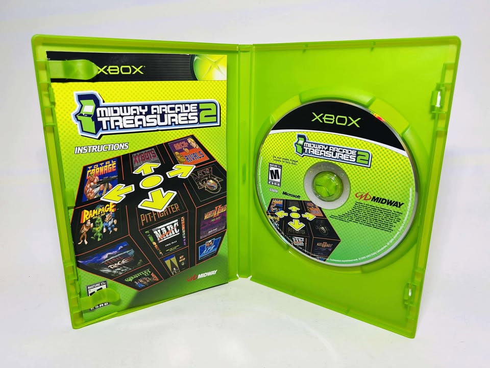 MIDWAY ARCADE TREASURES 2 XBOX - jeux video game-x