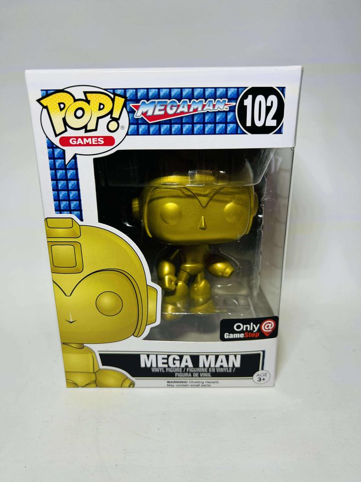 FUNKO POP! GAMES Mega Man #102 Only at Gamestop - jeux video game-x