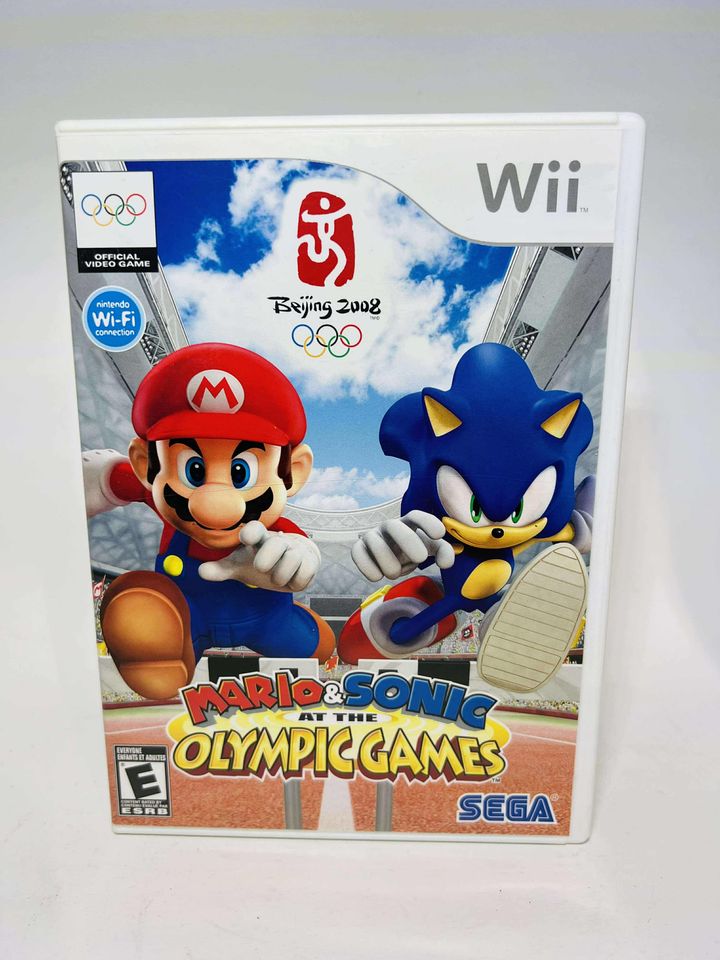 MARIO AND SONIC AT THE OLYMPIC GAMES BEIJING 2008 NINTENDO WII - jeux video game-x