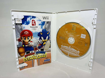 MARIO AND SONIC AT THE OLYMPIC GAMES BEIJING 2008 NINTENDO WII - jeux video game-x