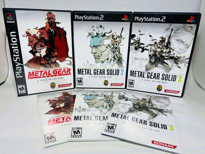 METAL GEAR SOLID ESSENTIAL COLLECTION PLAYSTATION 2 PS2 - jeux video game-x