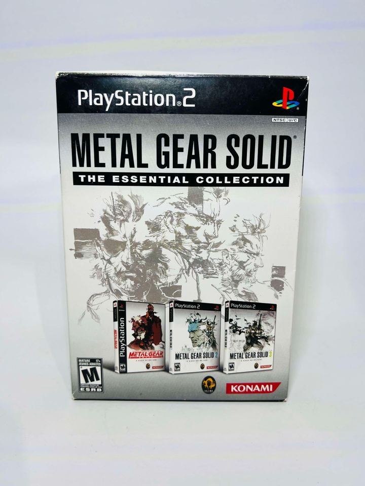 METAL GEAR SOLID ESSENTIAL COLLECTION PLAYSTATION 2 PS2 - jeux video game-x