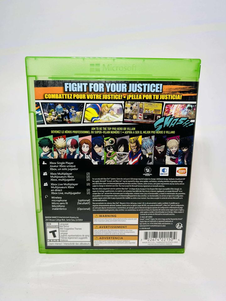 MY HERO ONE'S JUSTICE XBOX ONE XONE - jeux video game-x