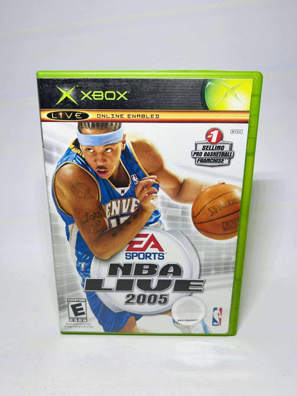 NBA LIVE 2005 XBOX - jeux video game-x