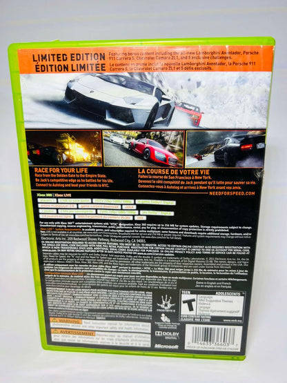 NEED FOR SPEED NFS THE RUN XBOX 360 X360 - jeux video game-x