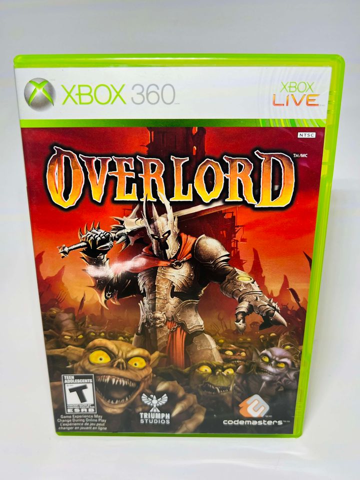 OVERLORD  XBOX 360 X360 - jeux video game-x