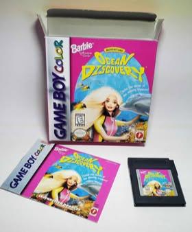 Barbie Ocean Discovery EN BOITE GAME BOY Color GBC - jeux video game-x