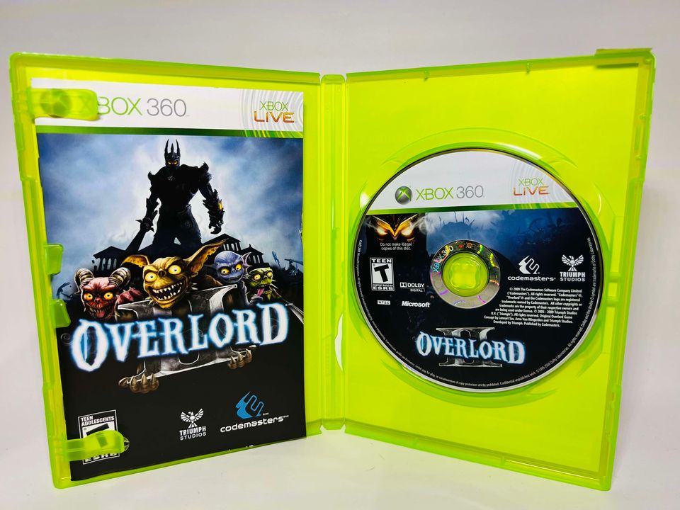 OVERLORD II 2 XBOX 360 X360 - jeux video game-x