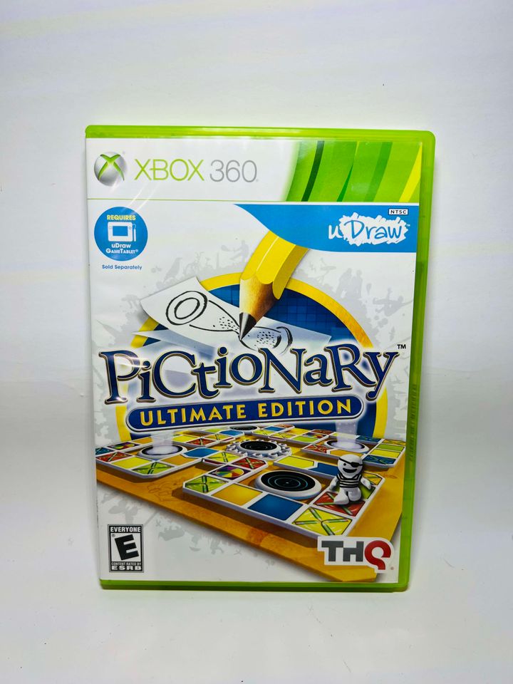 UDRAW PICTIONARY: ULTIMATE EDITION XBOX 360 X360 - jeux video game-x