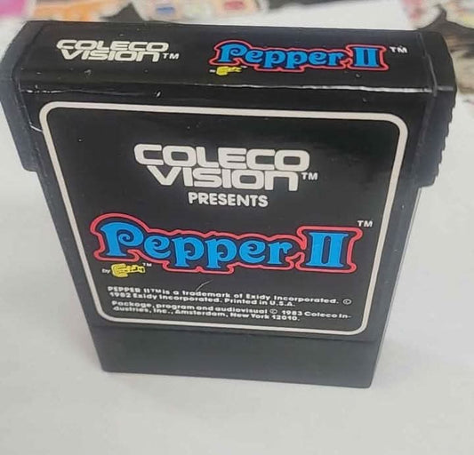 Pepper II 2 Colecovision CV jeux video game-x