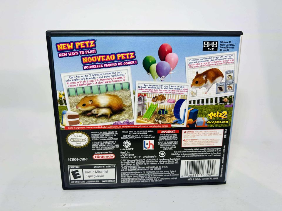 PETZ HAMSTERZ LIFE 2 NINTENDO DS - jeux video game-x