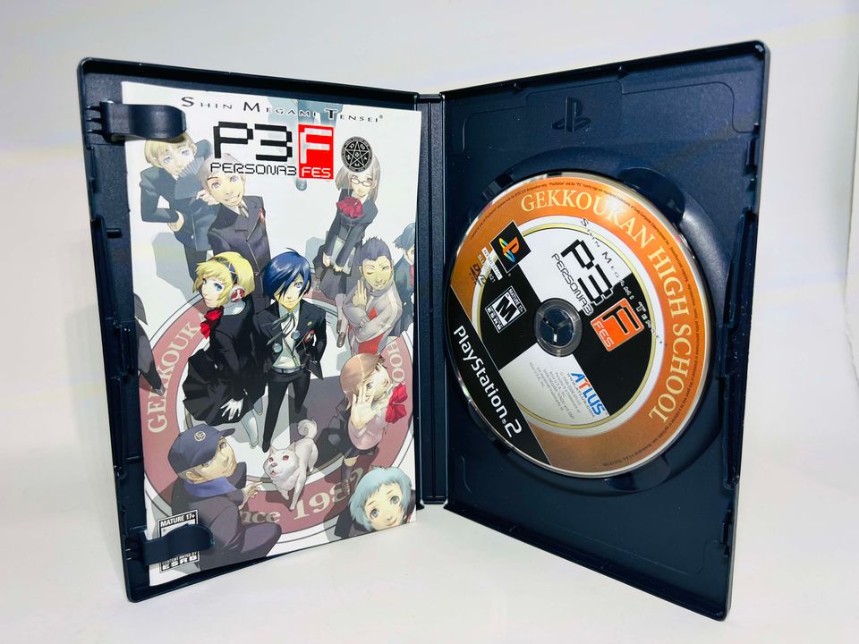 SHIN MEGAMI TENSEI PERSONA 3 FES PLAYSTATION 2 PS2 - jeux video game-x