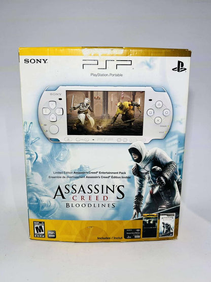 CONSOLE PLAYSTATION PORTABLE PSP 3000 Limited Edition Assassin's Creed Bloodlines Blanche White - jeux video game-x